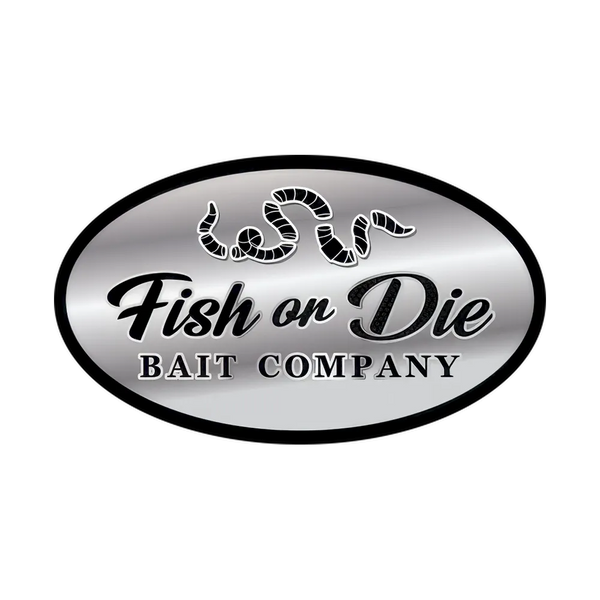 Fish or Die Bait Company Logo