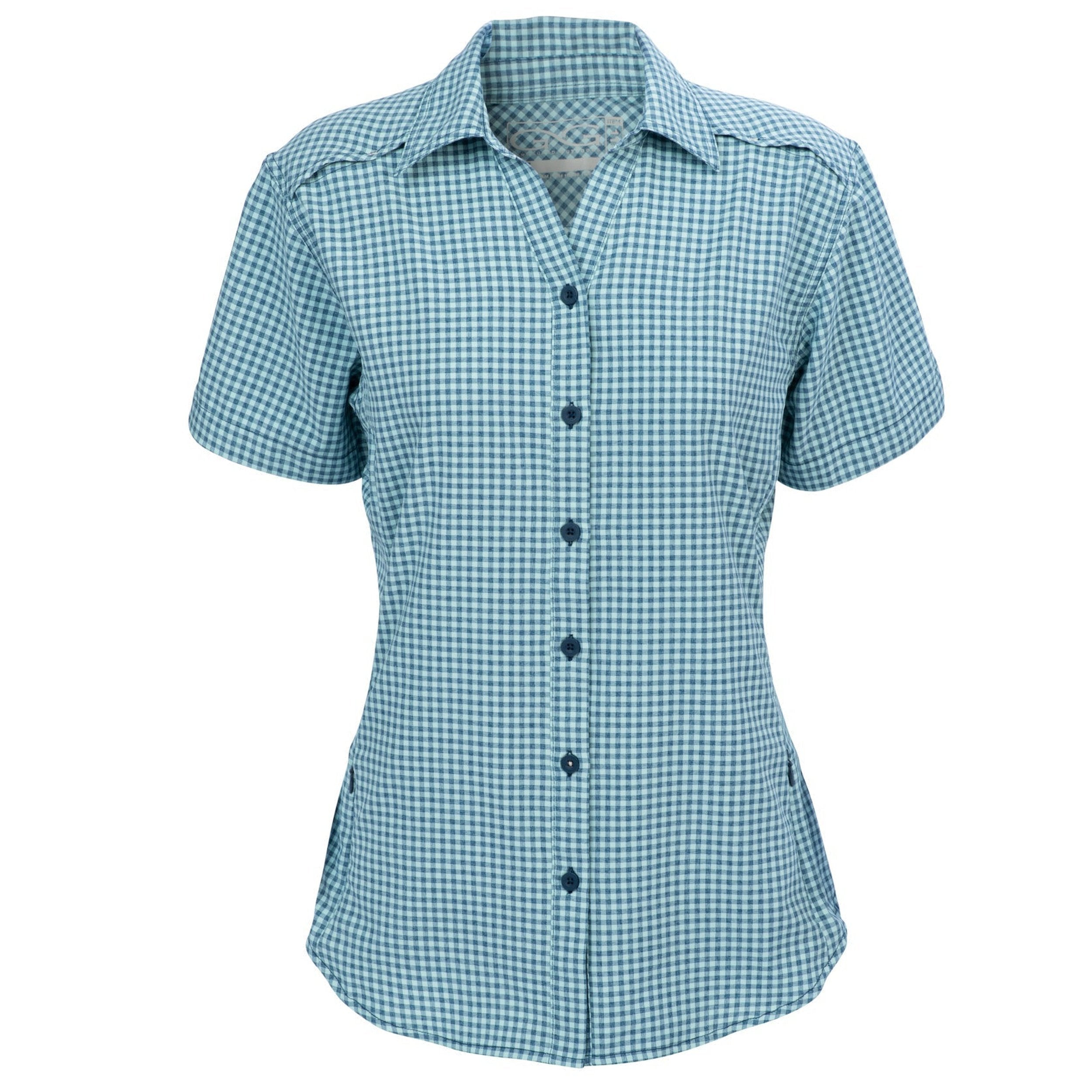 Chemise TekCheck Sea Glass pour femme