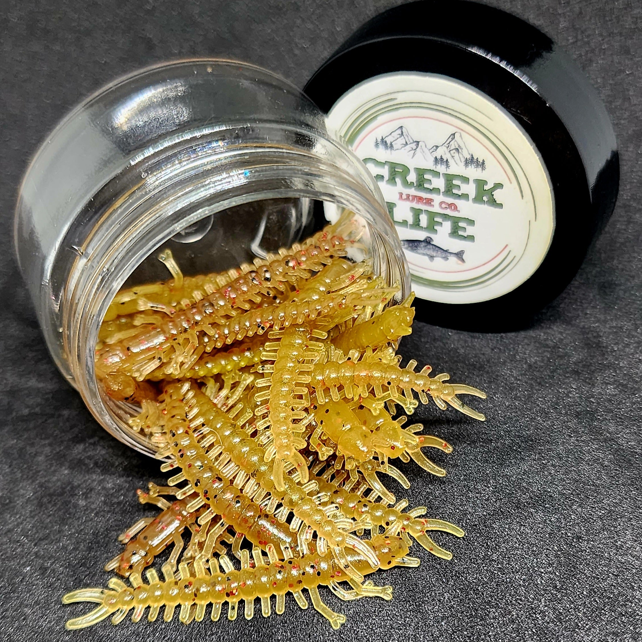 Frasco de micro Hellgrammite de 4,6 cm "El Diablo de la Zanja"