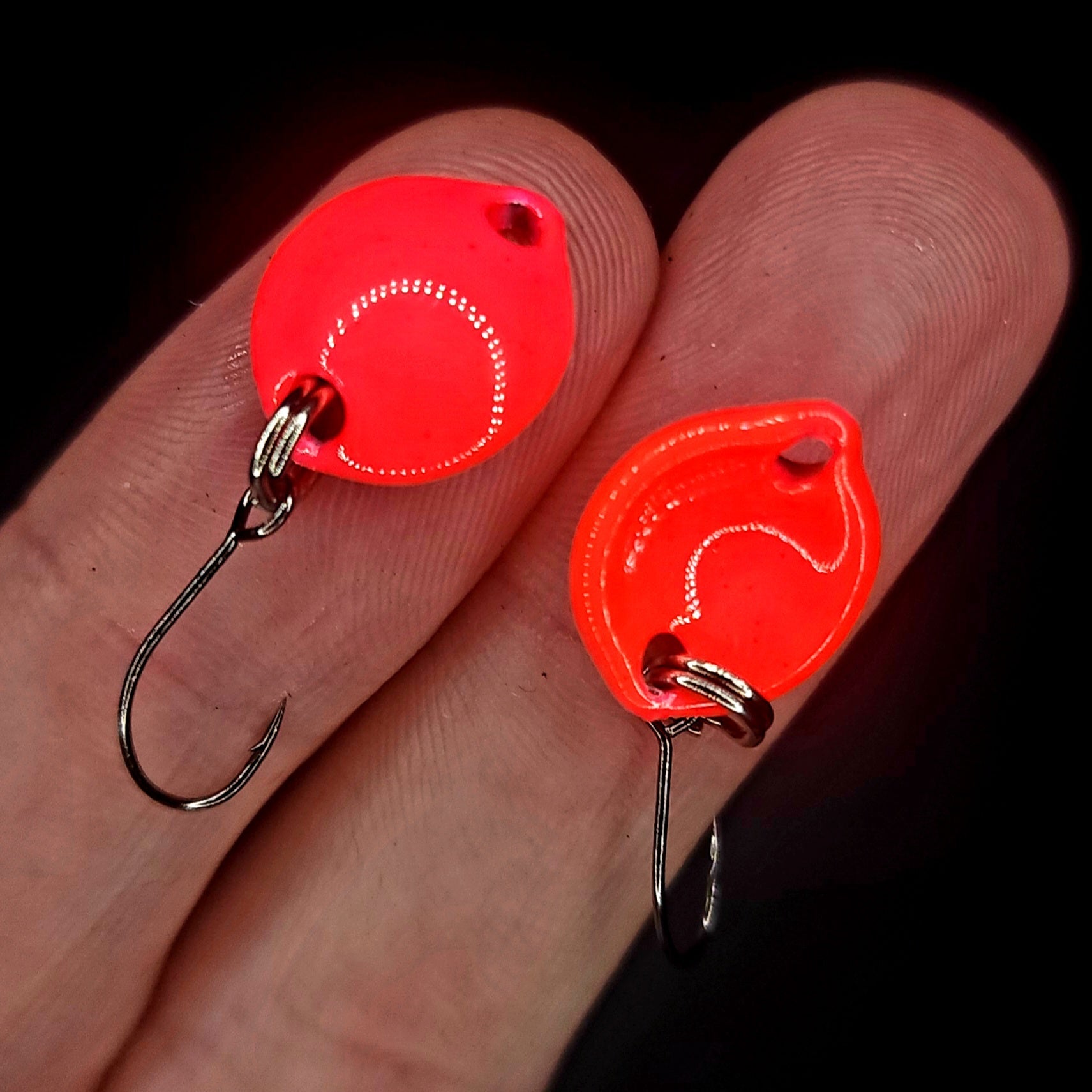 Mini cuillère d'un demi-pouce de 1/16 oz « La goutte de rosée »
