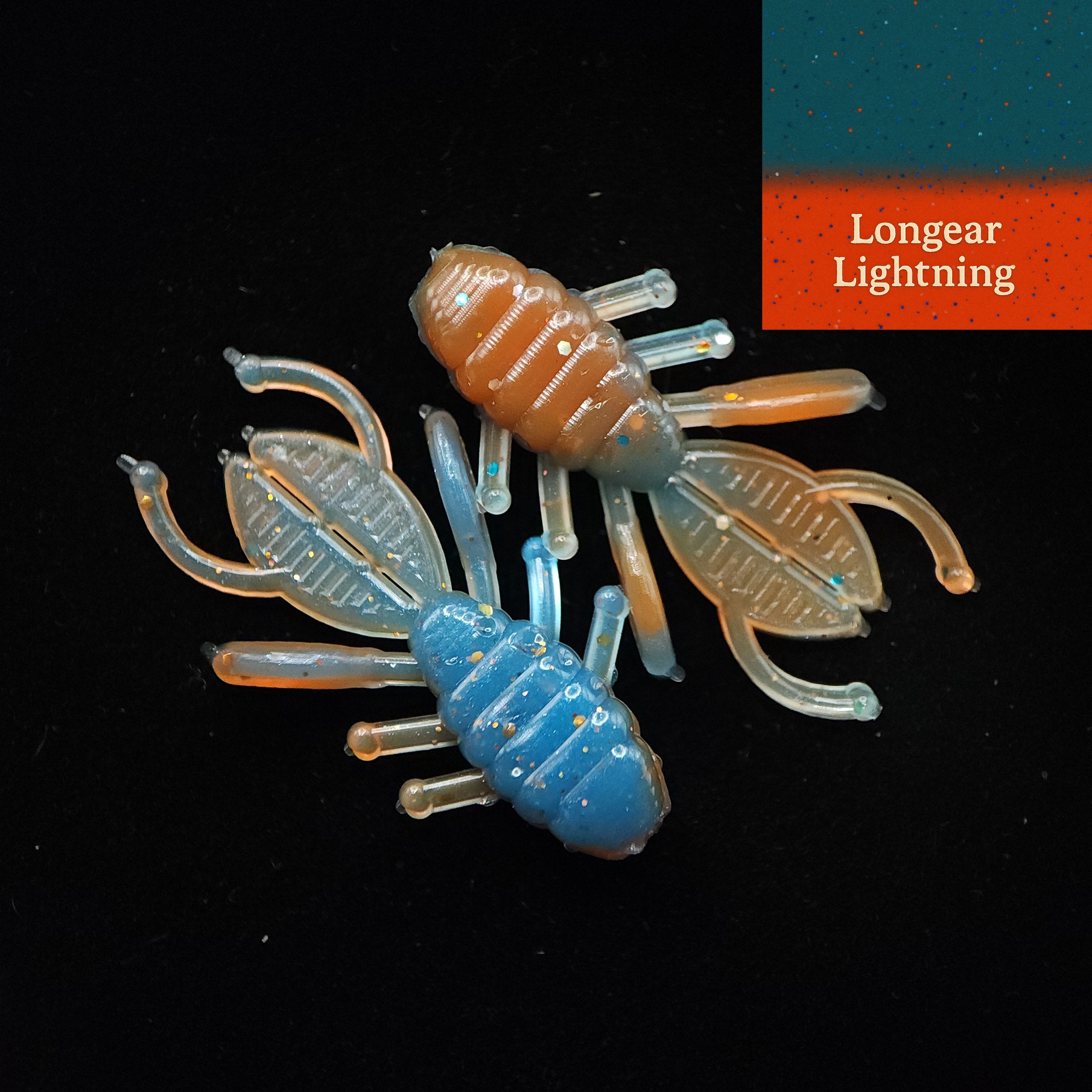 Appât micro-créature 1,3" « Le castor anaconda »