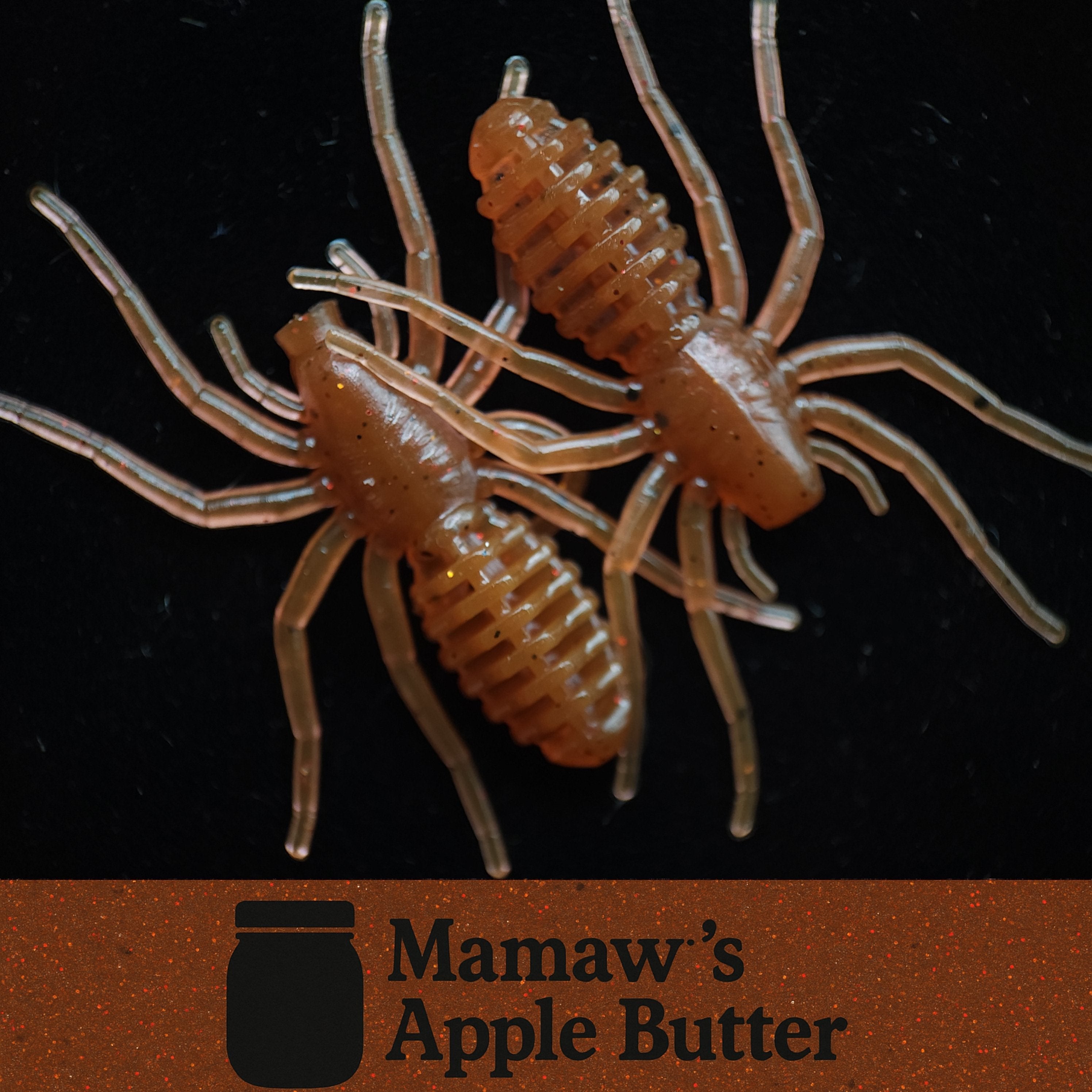 Micro-appât pour araignées « L'araignée qui écrit » 1"