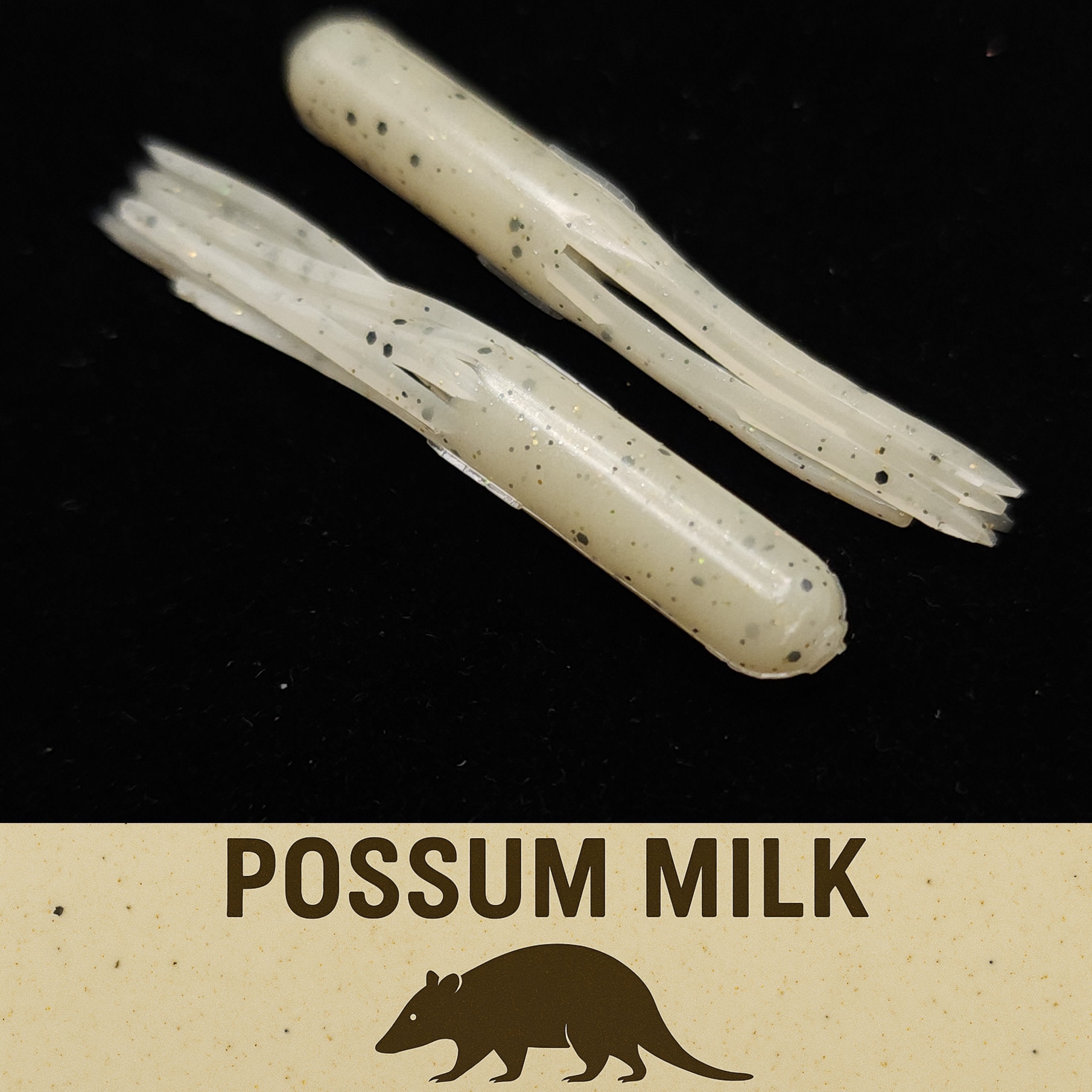 Frasco de microtubo hueco de 4,6 cm "El Gusano Colgante Whisker-Doodle"