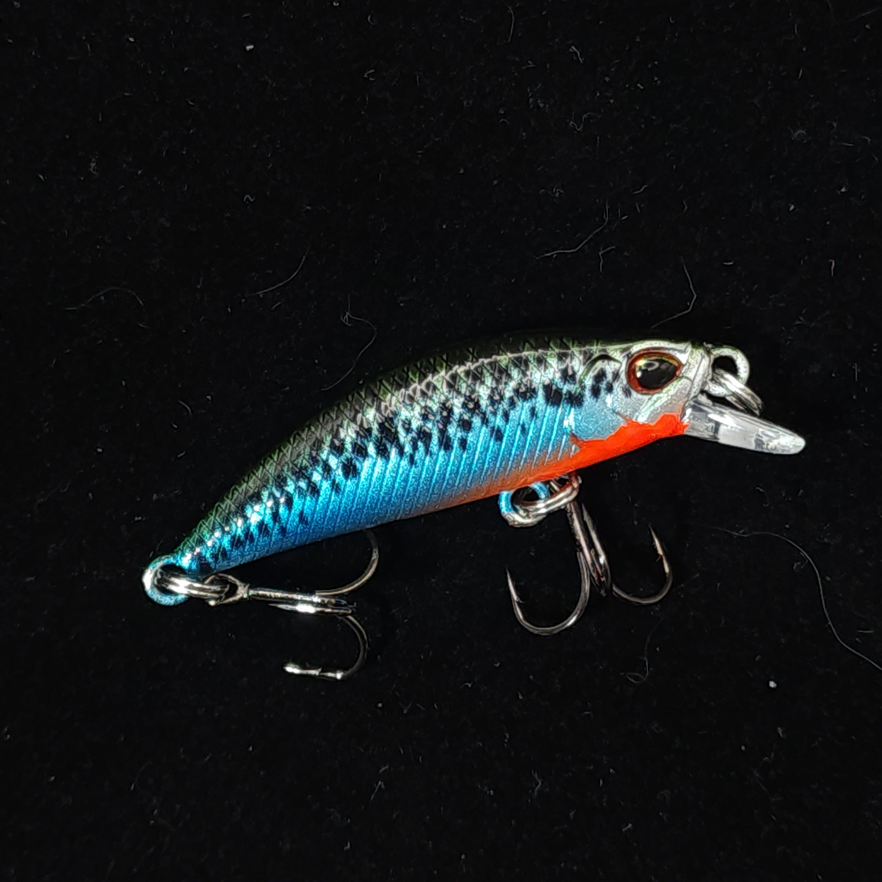 Le MOON Shiner – Jerkbait coulant de 1,4" pour la pêche en ruisseau et en rivière