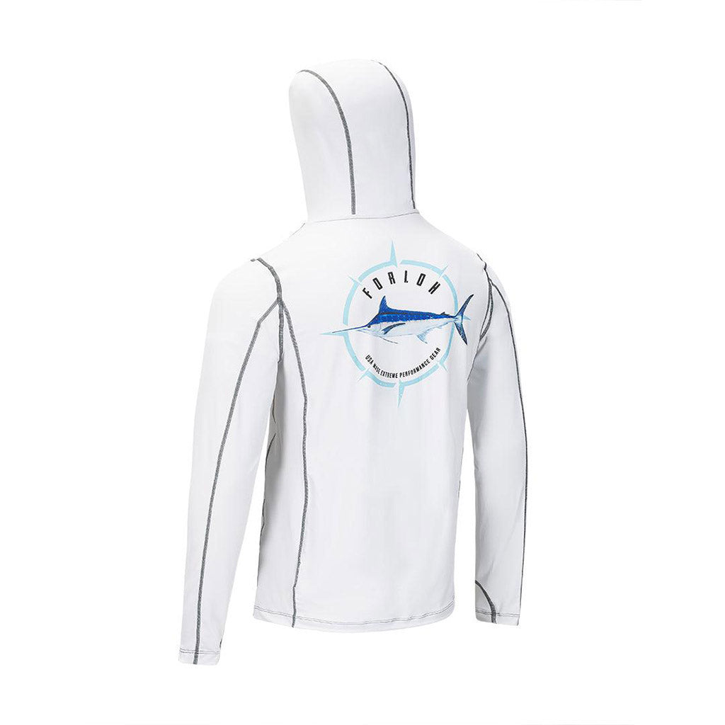 Camiseta de manga larga con capucha SolAir para agua salada