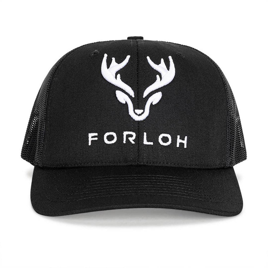 Gorro de malla bordado con efecto puff