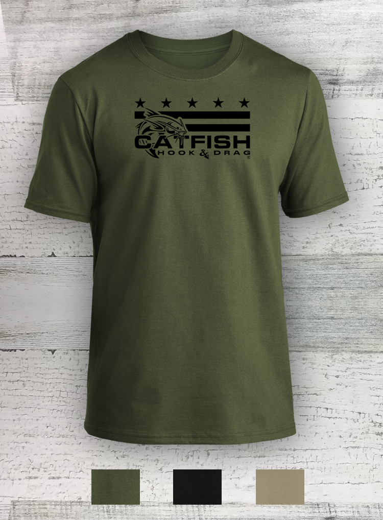 HD Catfish - MERICANA Discreta - Manga Corta - Camiseta Catfish