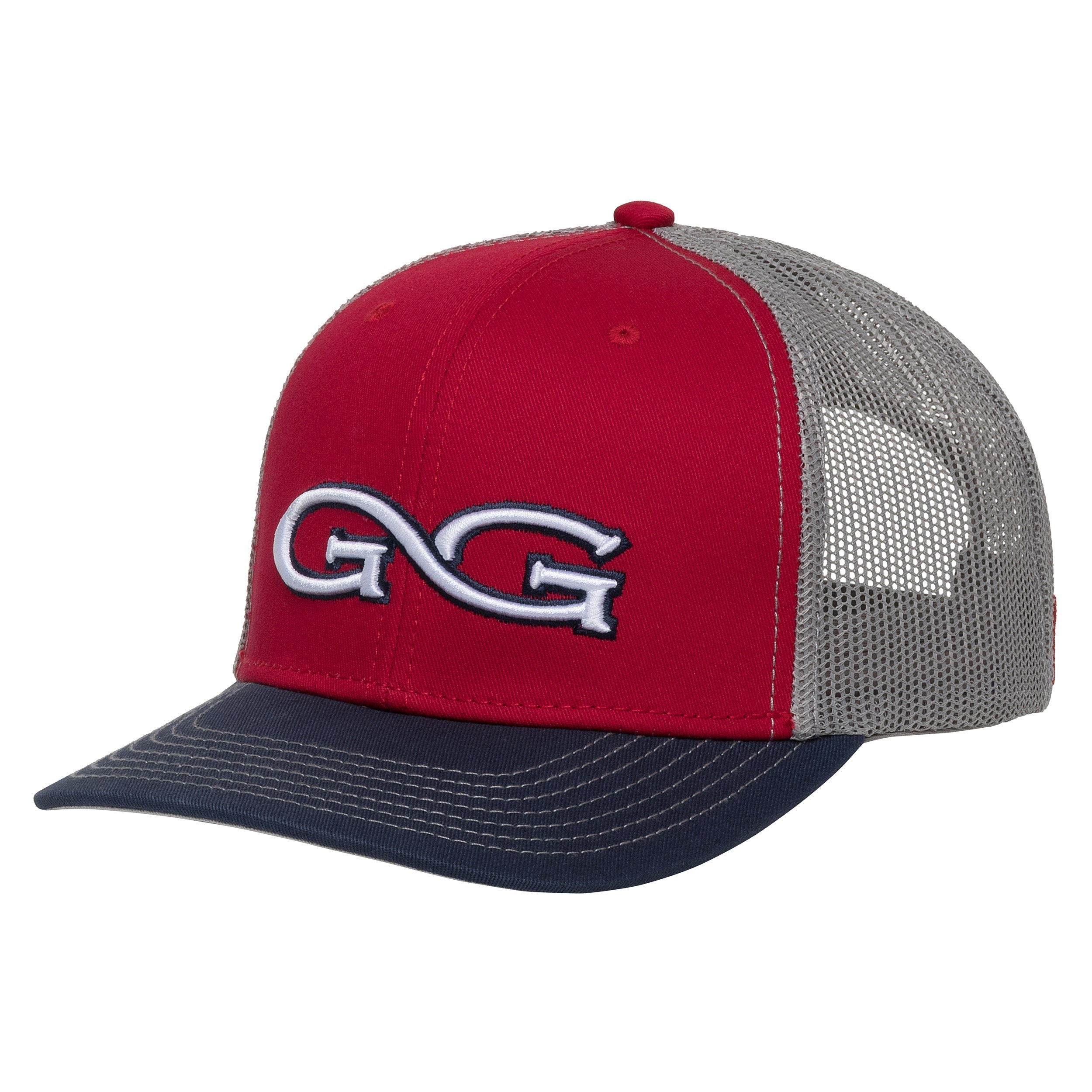 Casquette rouge | Tricolore | Glacier MeshBack