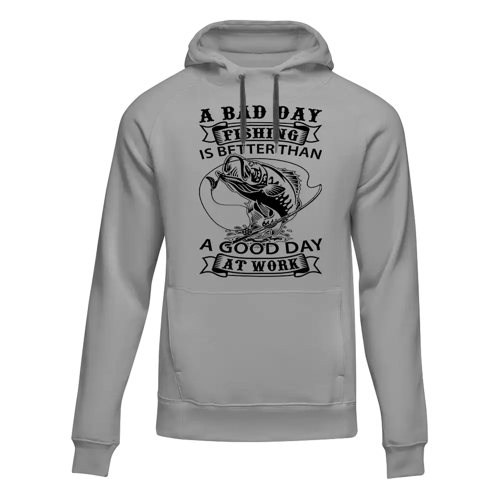 A Bad Day Fishing Unisex Hoodie