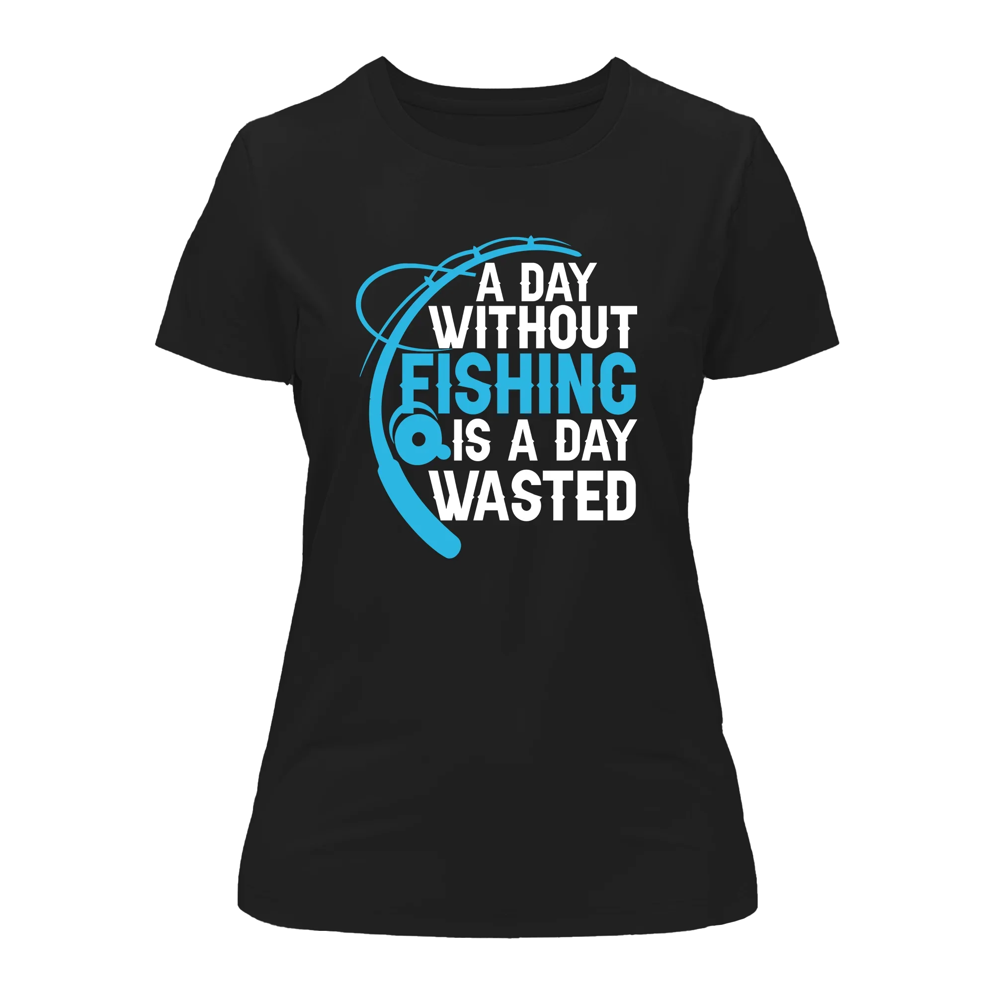 T-shirt « Une journée sans pêche » pour femme