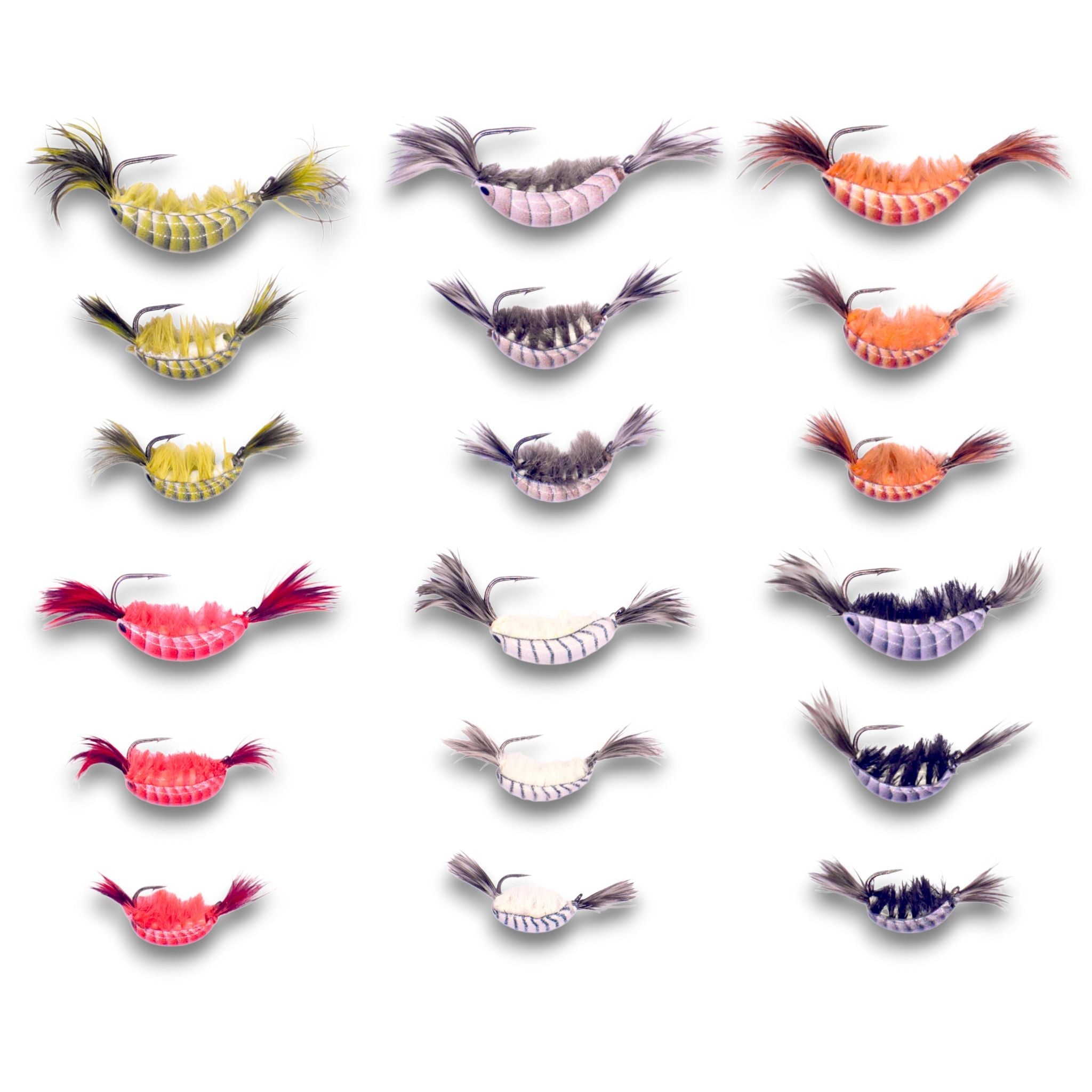 18 Piece Tungsten Glow Natural Shrimp Series Set