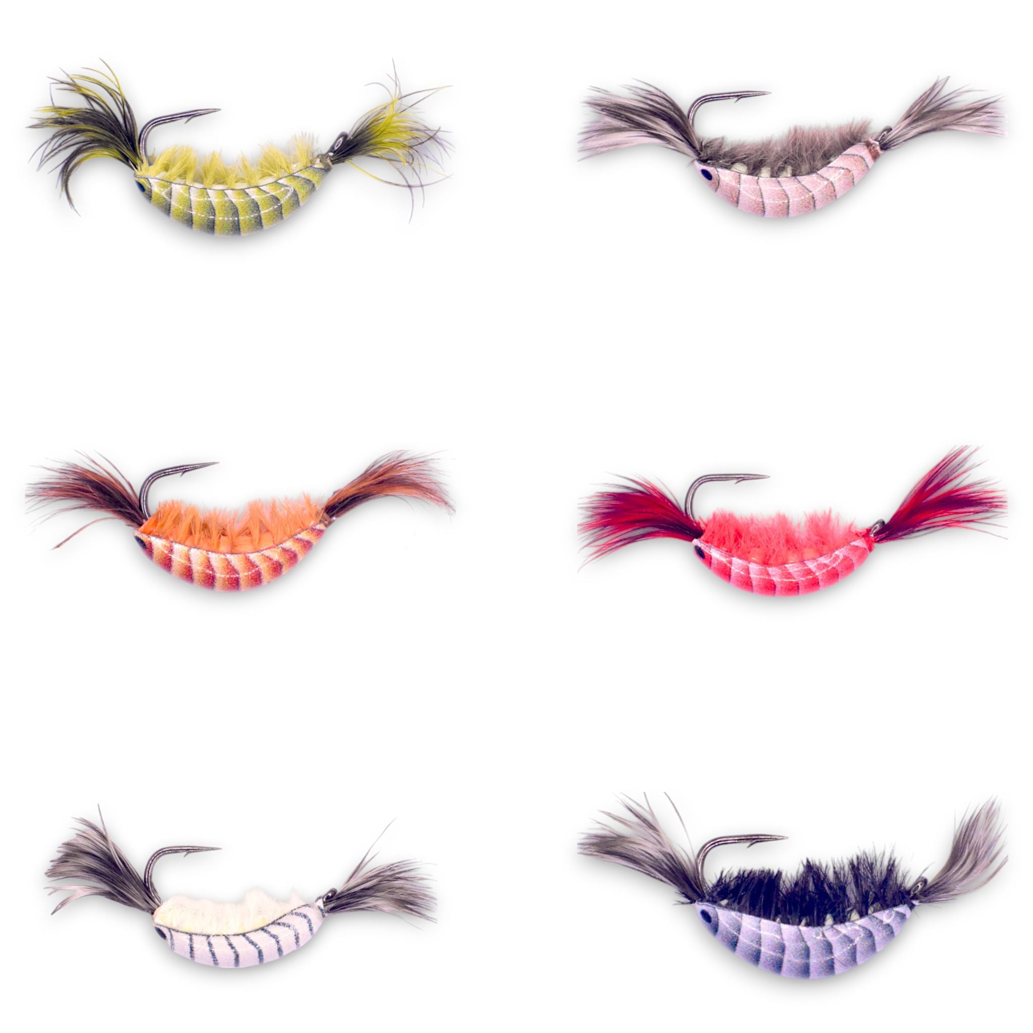 6 Pack - Tungsten Natural Shrimp