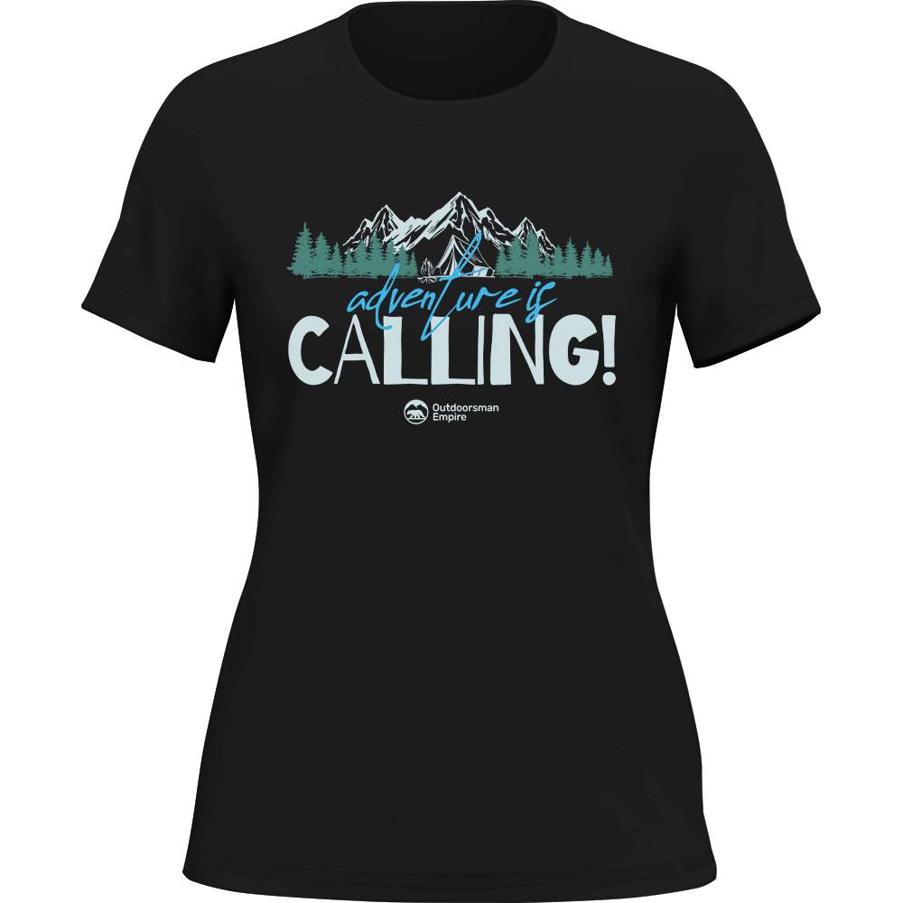 T-shirt de camping aventure pour femme