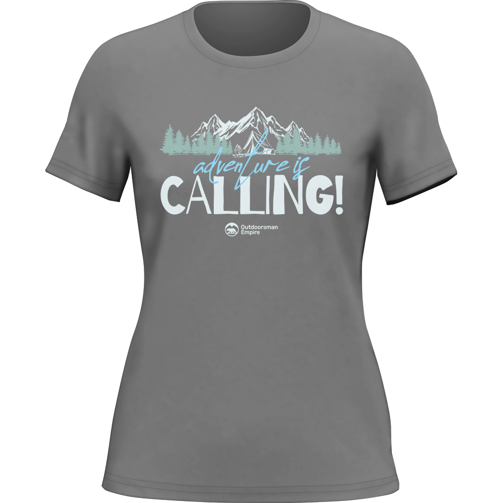 T-shirt de camping aventure pour femme