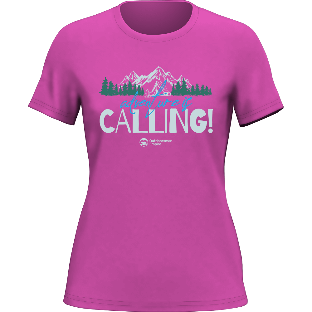 T-shirt de camping aventure pour femme