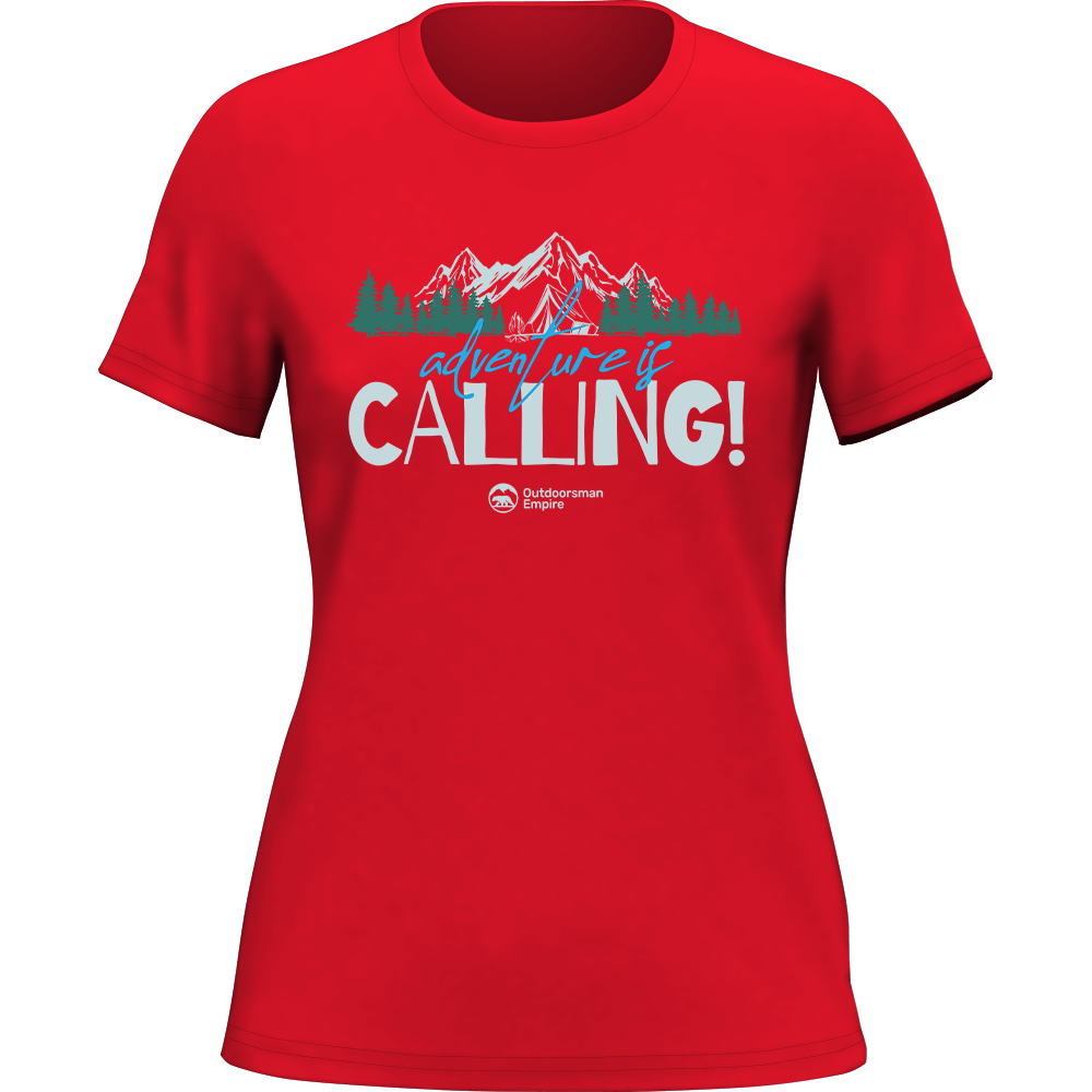 T-shirt de camping aventure pour femme