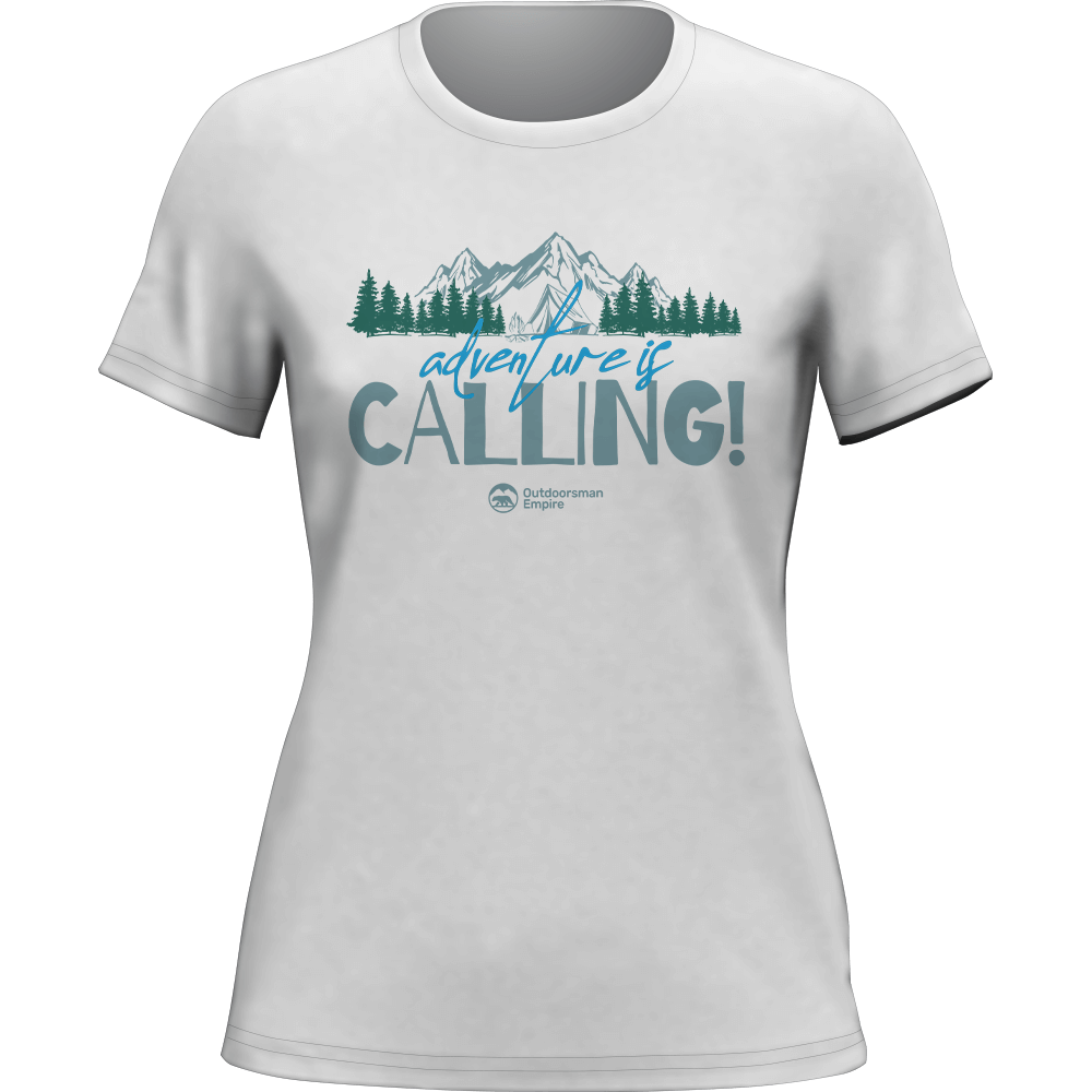 T-shirt de camping aventure pour femme