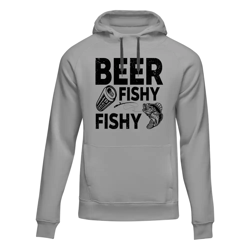 Sweat à capuche unisexe Beer Fishy Fishy
