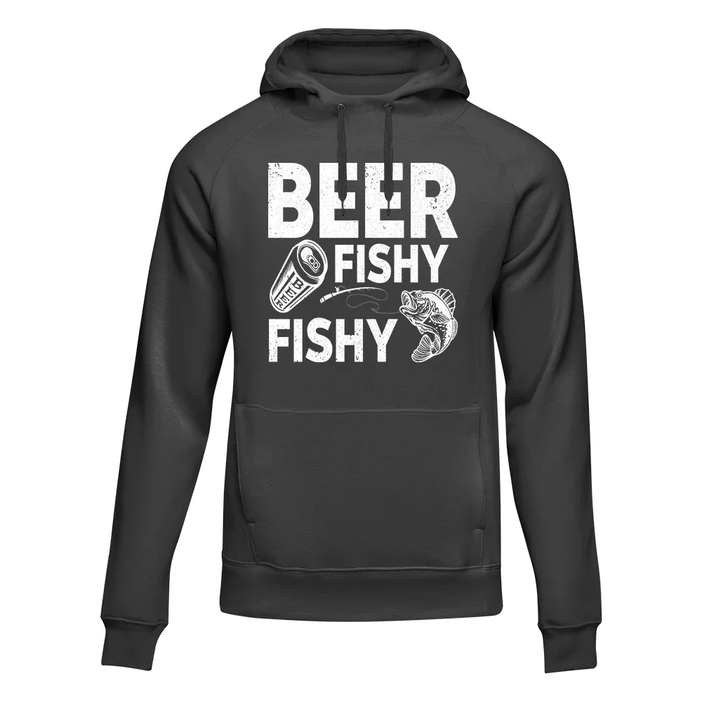 Sweat à capuche unisexe Beer Fishy Fishy