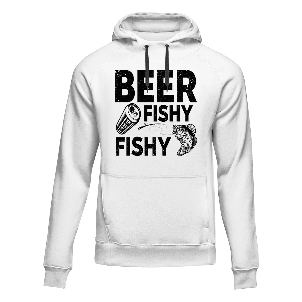 Sweat à capuche unisexe Beer Fishy Fishy