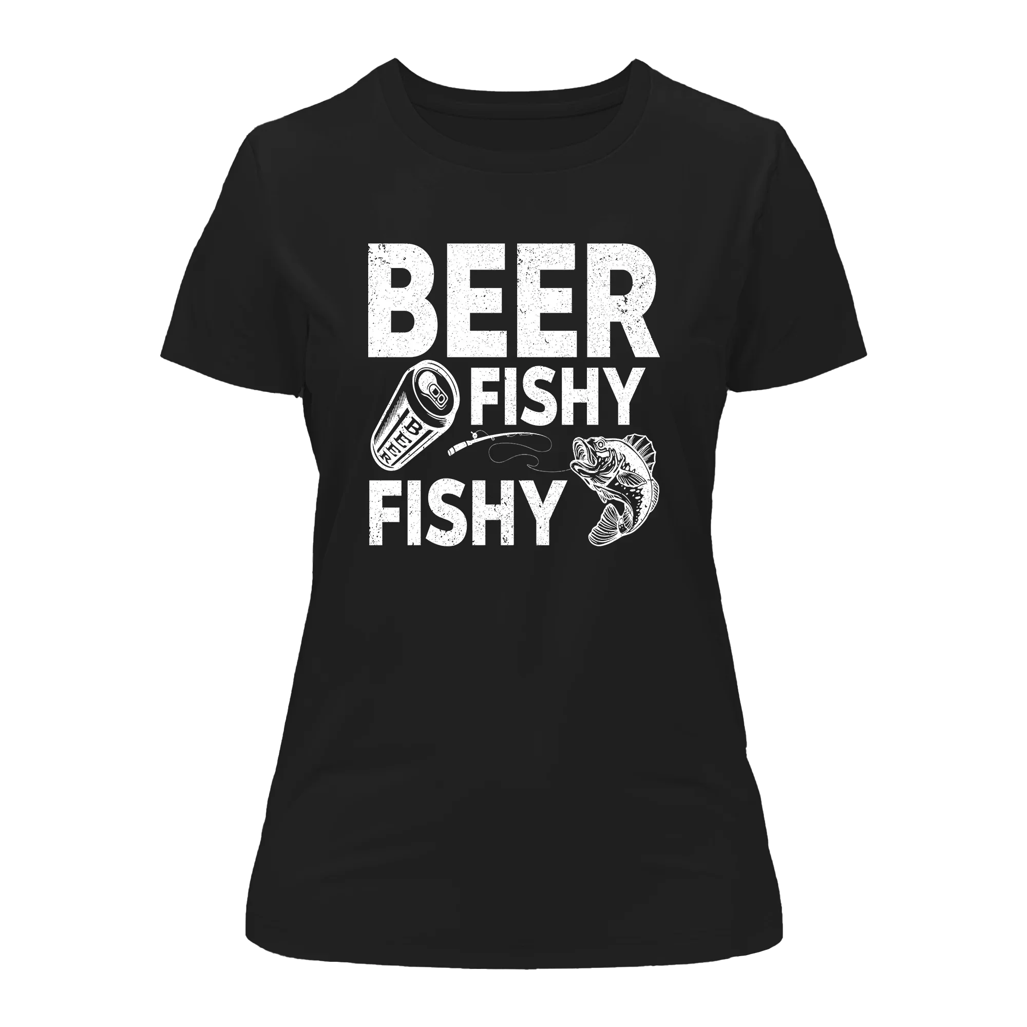 T-shirt Beer Fishy Fishy pour femme