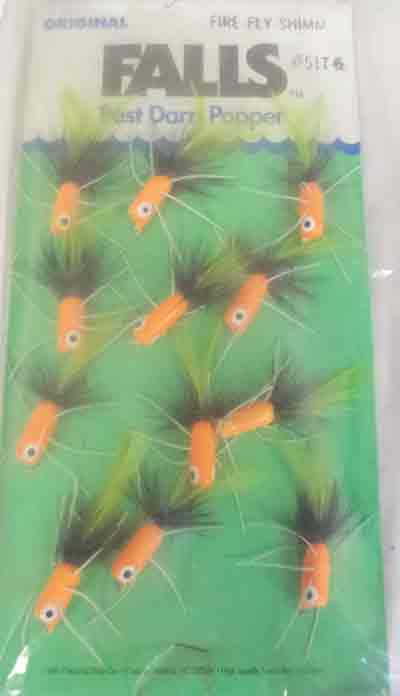 Betts Falls Fly (Chartreuse/Black, Fluorescent Orange, Orange/Black, Red/Black) Bobber Bargain
