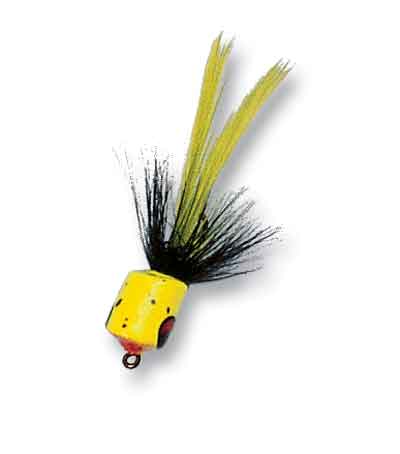 Betts Fat Gnat (Yellow/Black, Size 10) Bobber Bargain