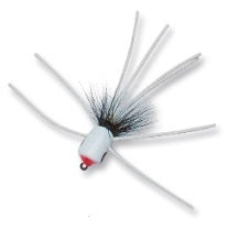 Betts Top Pop (Size 8, White/Black/White) Bobber Bargain