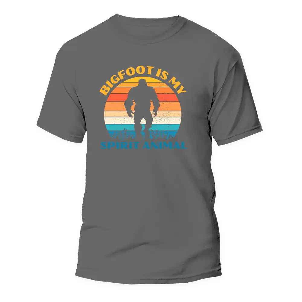 Camiseta para hombre "Bigfoot es mi espíritu animal"