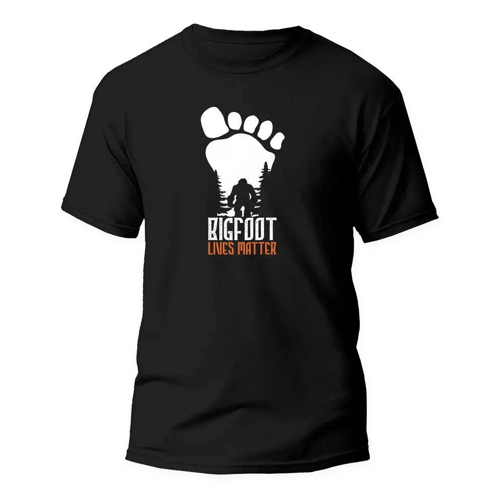 T-shirt Bigfoot Lives Matter Man