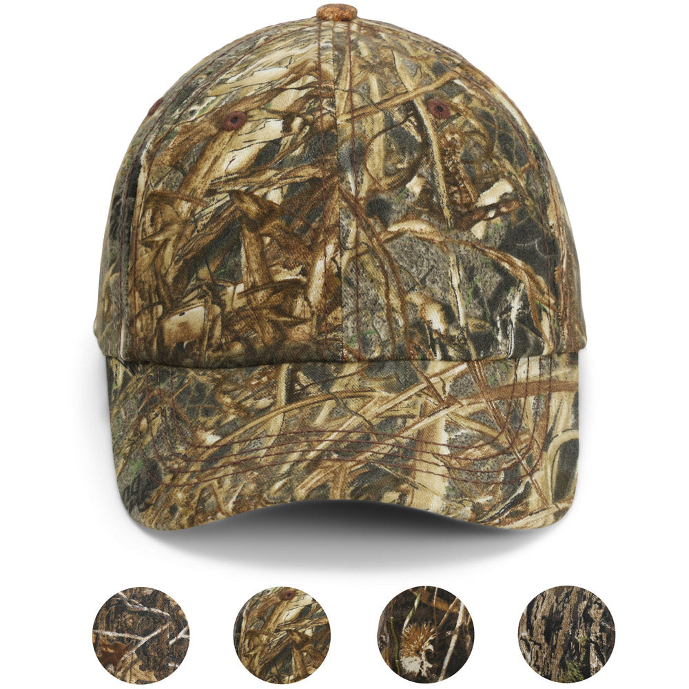 Casquette camouflage vierge Trail 6 panneaux