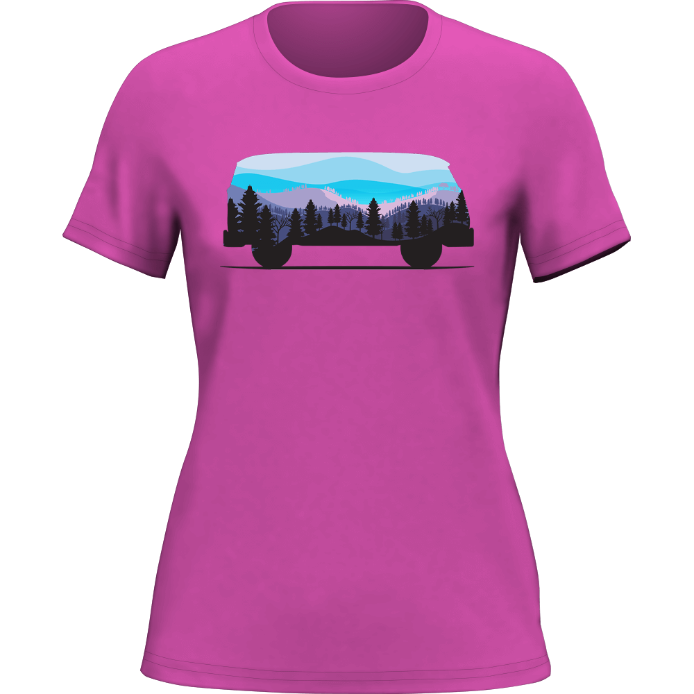 T-shirt Camper pour femme