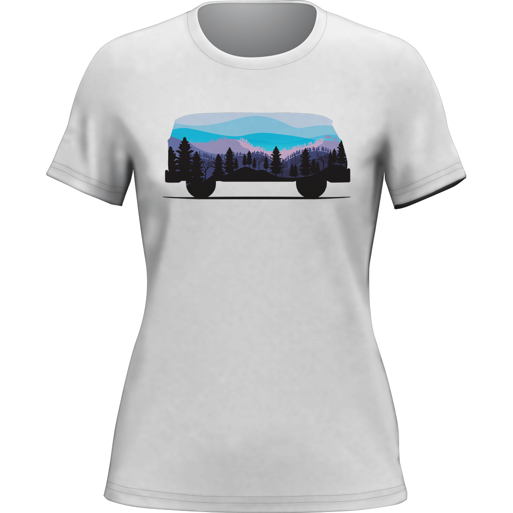 T-shirt Camper pour femme