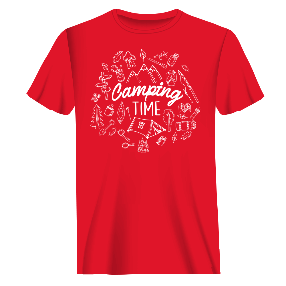 T-shirt homme Camping Elements
