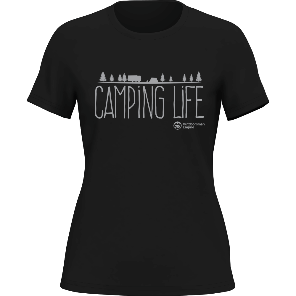 T-shirt Camping Life pour femme