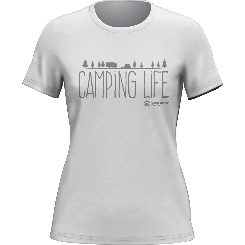T-shirt Camping Life pour femme