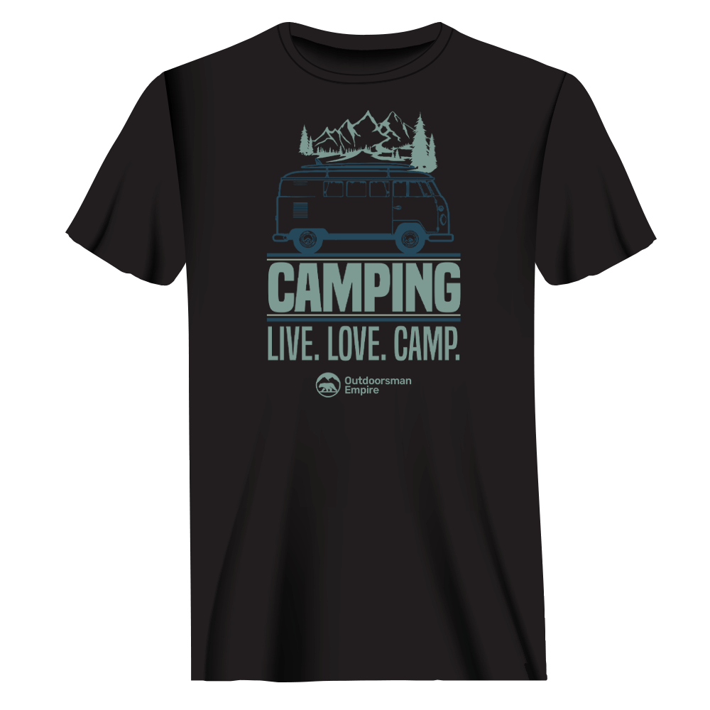 T-shirt « Camping Live Love Camp Man »