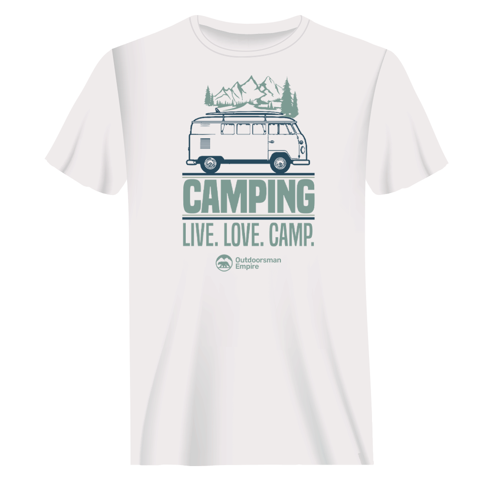 T-shirt « Camping Live Love Camp Man »