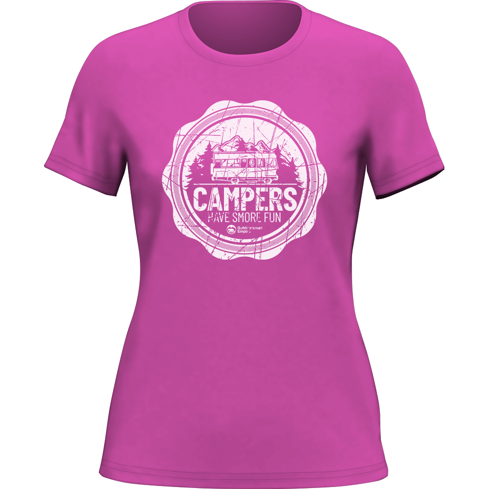 T-shirt Camping Seal pour femme