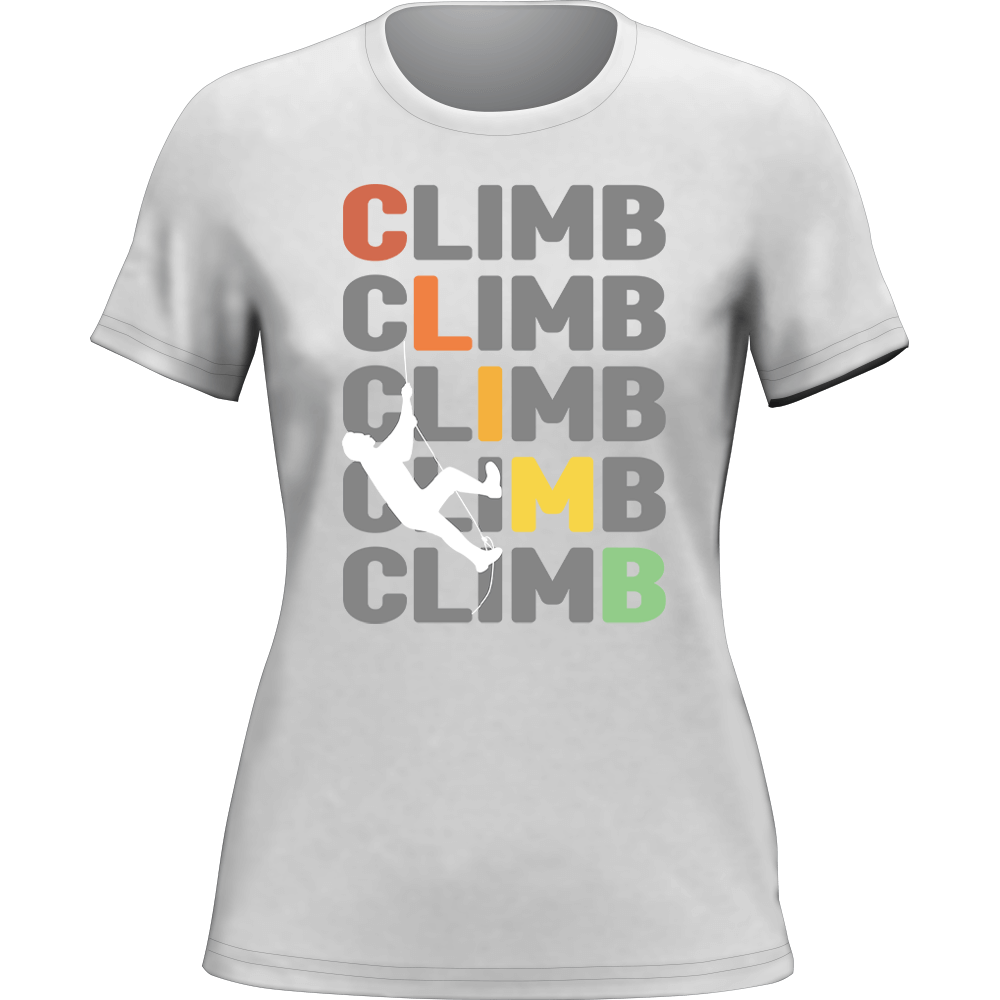Camiseta Climbbbbb para mujer