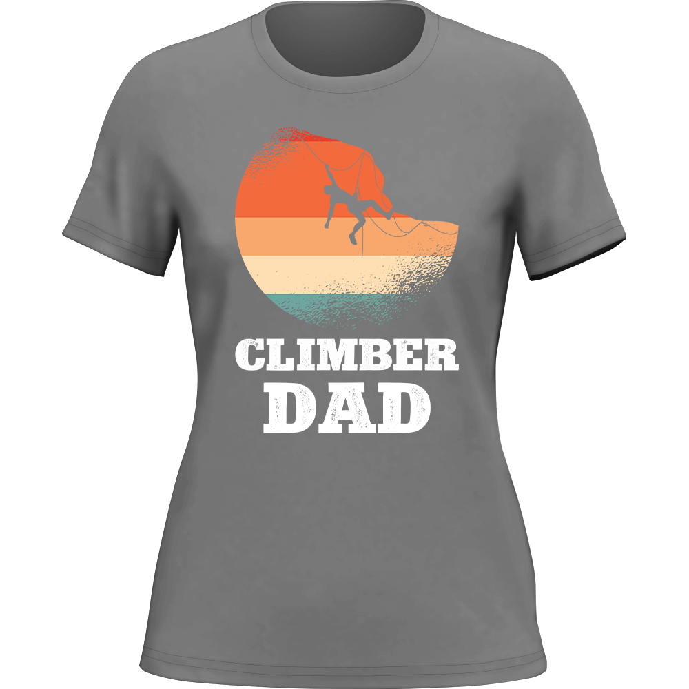 T-shirt « Climber Dad » pour femme