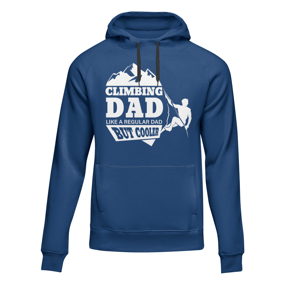 Climbing Dad Unisex Hoodie