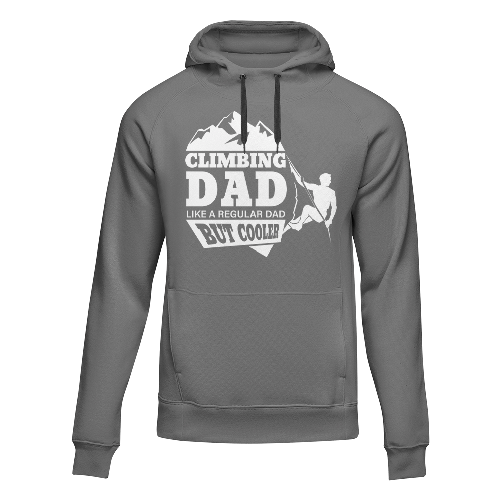 Climbing Dad Unisex Hoodie