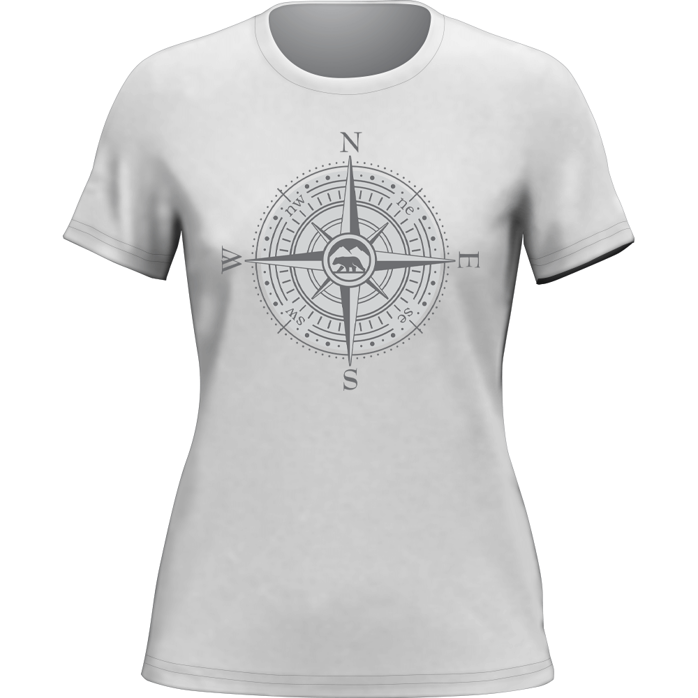 Camiseta de camping Compass para mujer