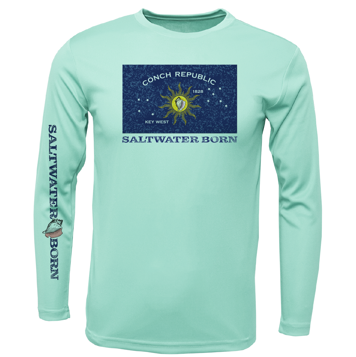 Conch Republic Men's Long Sleeve UPF 50+ Dry-Fit Shirt