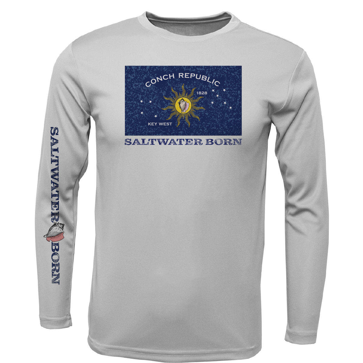 Conch Republic Men's Long Sleeve UPF 50+ Dry-Fit Shirt