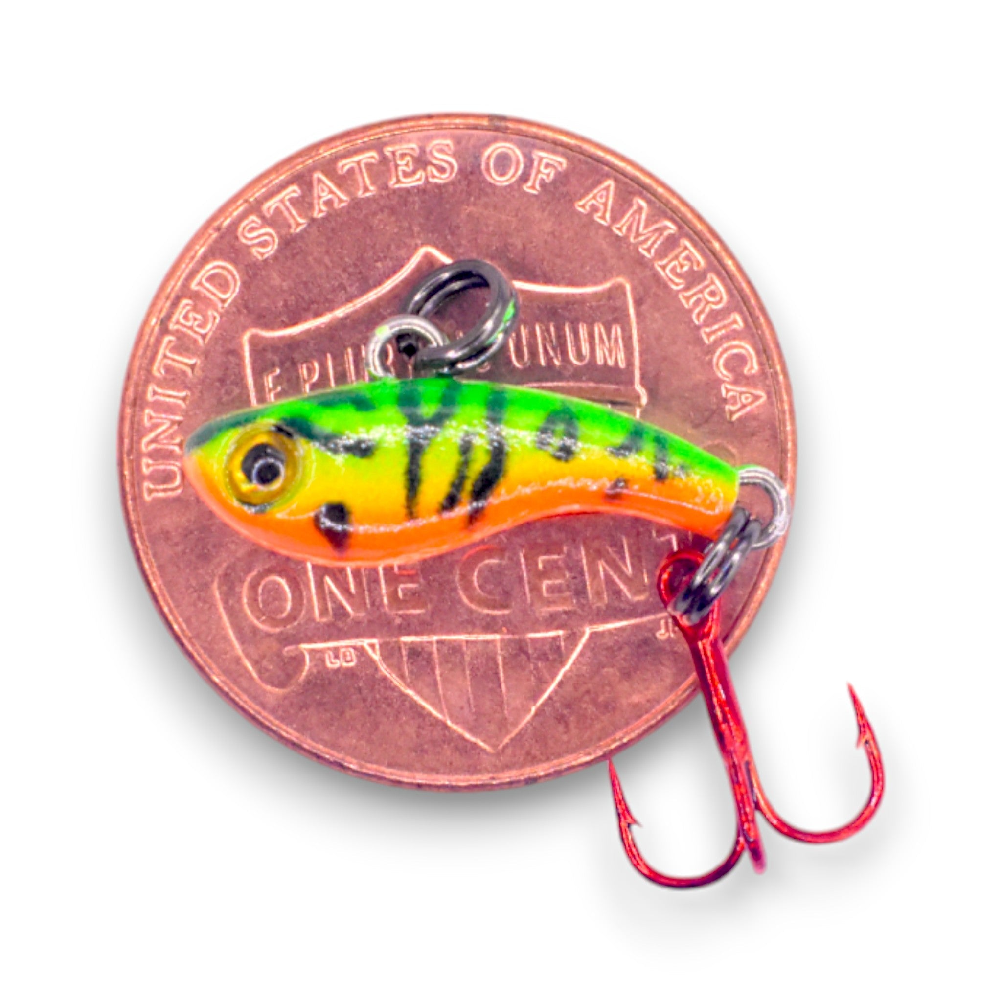 Tungsten T-Rip Firetiger Mini Vibe Bait