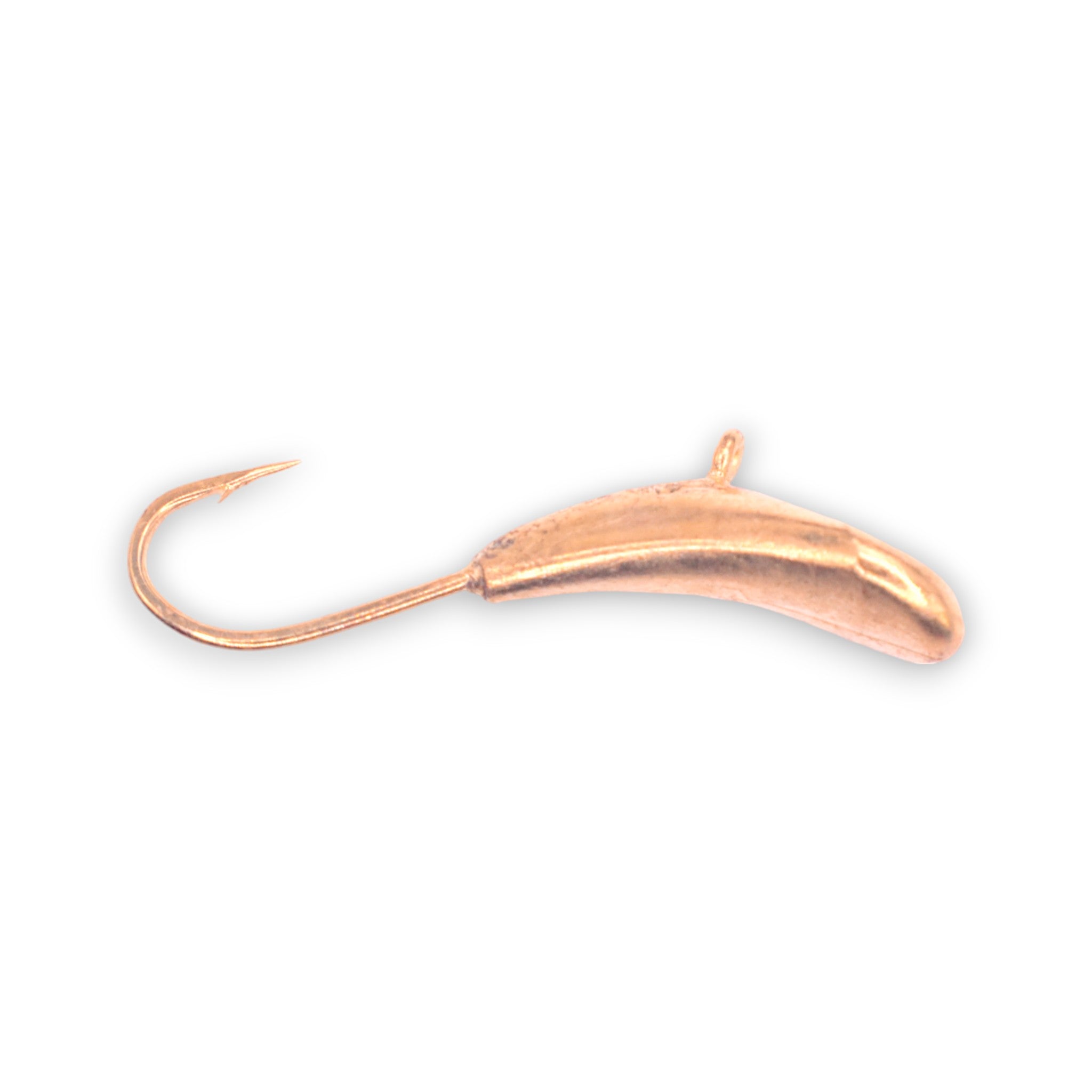 Metallic Gold Rocker Tungsten Jig