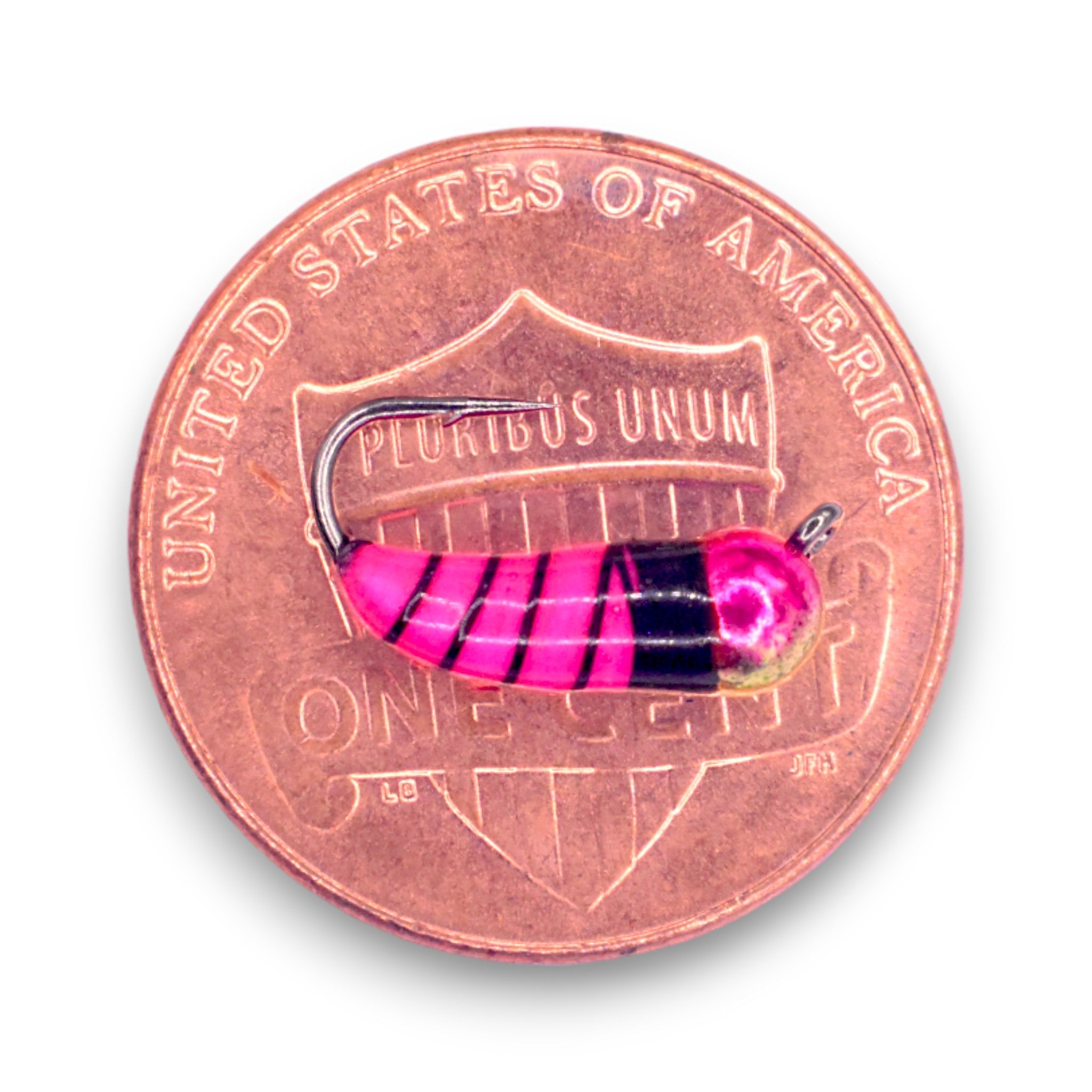 Metallic Rainbow Pink Tungsten Akua Jig Skud