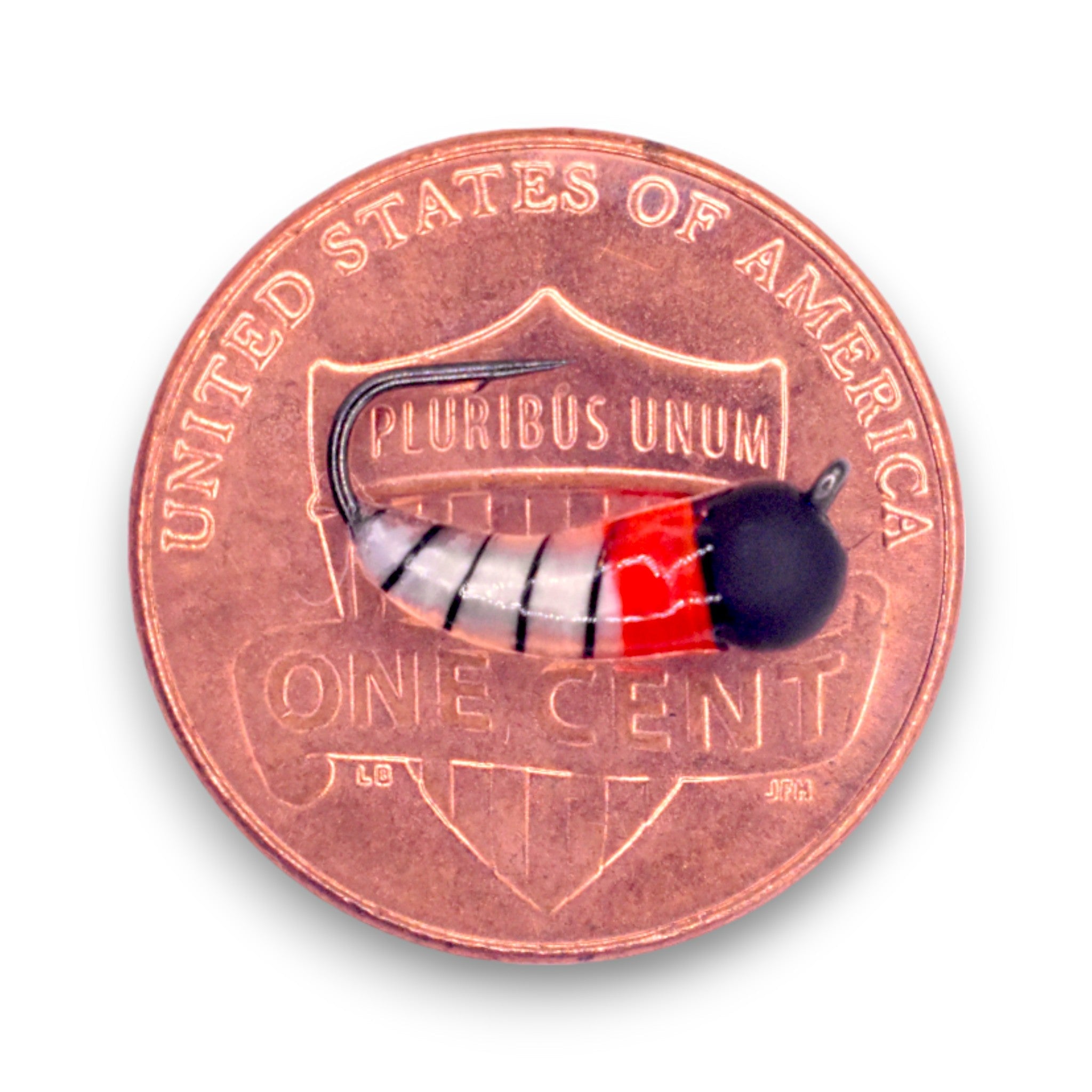 Black Red White Tungsten Akua Jig Skud